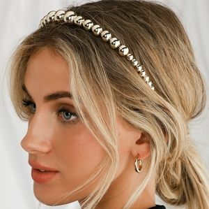 Gold Bead Headband